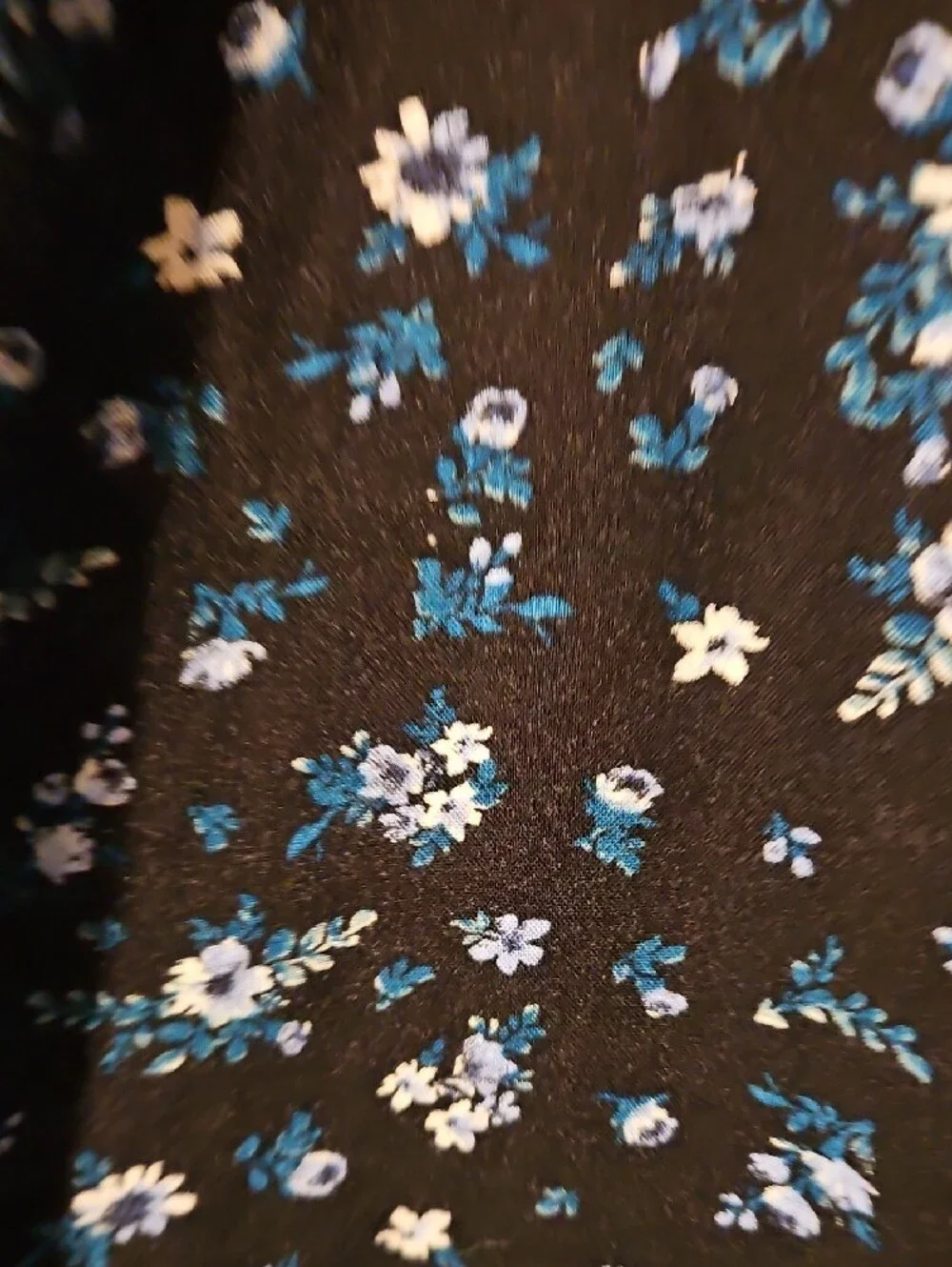 Maurices Black Floral Slip Dress with Striped Tee